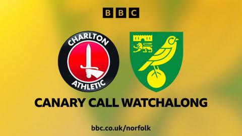 Charlton badge and Norwich City crest
