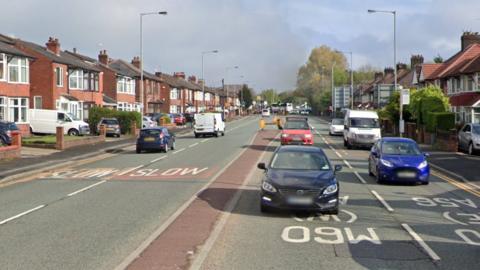 Bury New Road in Whitefield