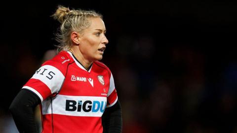 Gloucester-Hartpury's Co-Captain Natasha 'Mo' Hunt