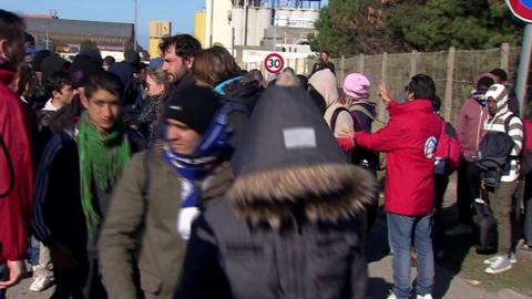 Refugees in Calais