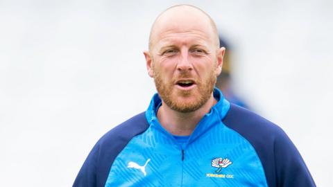 Yorkshire head coach Andrew Gale