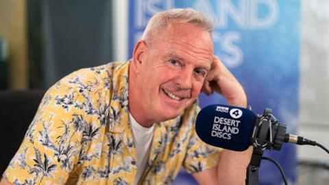 Norman Cook in the Desert Island Discs studio