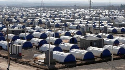 Mosul refugee camp