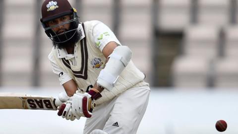 Hashim Amla batting for Surrey