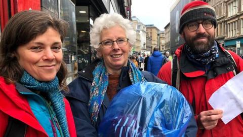 XR protesters from Cardigan