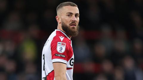 Dan Butler playing for Stevenage