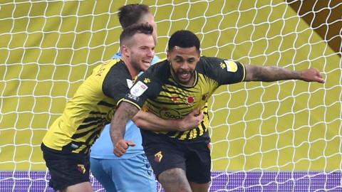 Andre Gray scores for Watford