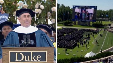 Jerry Seinfeld at Duke University