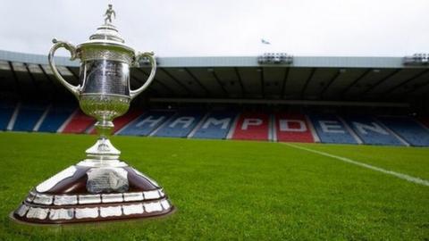 Scottish Cup at Hampden