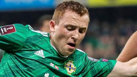 Shayne Lavery looks now to be a fitness doubt for Northern Ireland's vital World Cup qualifiers against Switzerland and Bulgaria