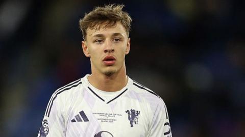 Manchester United midfielder Amir Ibragimov