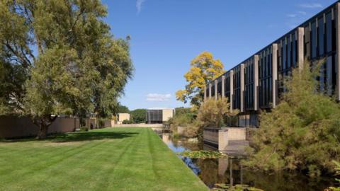 A general view of St Catherine's College, Oxford. 