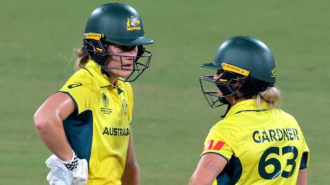 Annabel Sutherland and Ash Gardner
