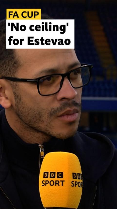 Manager Liam Rosenior reacts to Chelsea's 7-0 win against Port Vale