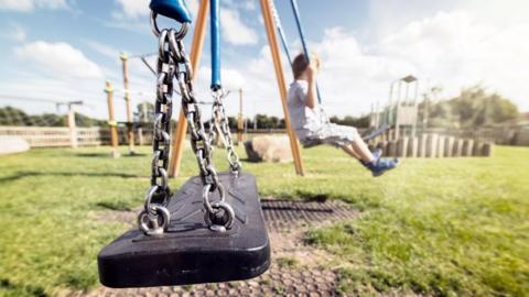 Empty play park