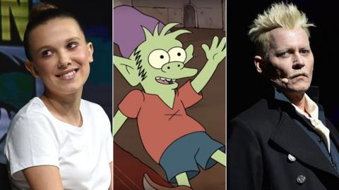 Millie Bobby Brown, Disenchantment and Johnny Depp