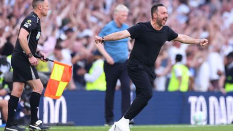Roberto De Zerbi Head coach of Tottenham