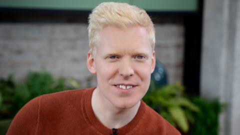 Dr Oscar Duke in the Morning Live studio