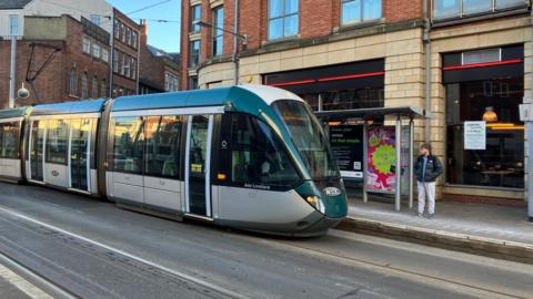 Nottingham tram GV