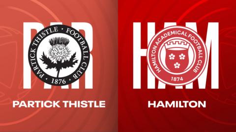 Partick Thistle and Hamilton Academical badges