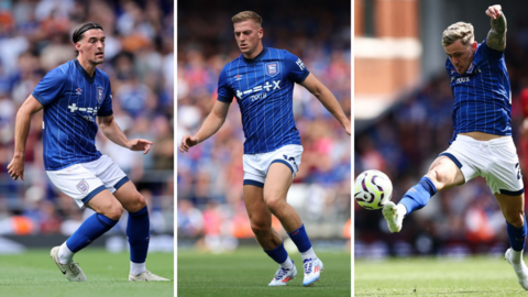 Jacob Greaves, Liam Delap and Sam Szmodics