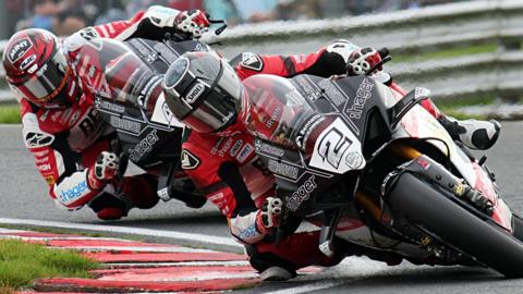 Glenn Irwin and Tommy Bridewell