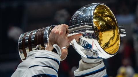 Finland lift the World Championship trophy in 2019