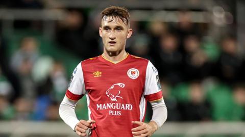 Mason Melia in St Patrick's Athletic kit