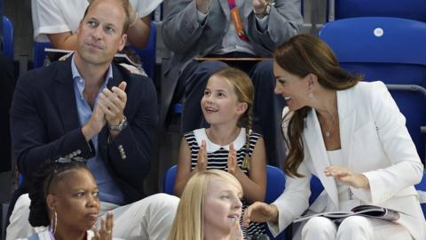 Duke of Cambridge, Princess Charlotte and Duchess of Cambridge