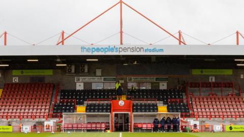 Crawley Town's People's Pension Stadium