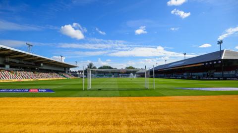 A view of Newport's Rodney Parade