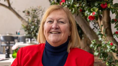 Dame Julie Kenny pictured in the Camellia House at Wentworth Woodhouse.