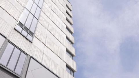 Hue Court, a multi-storey residential building in St Helier