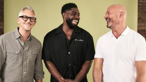 Gary Lineker, Micah Richards and Alan Shearer