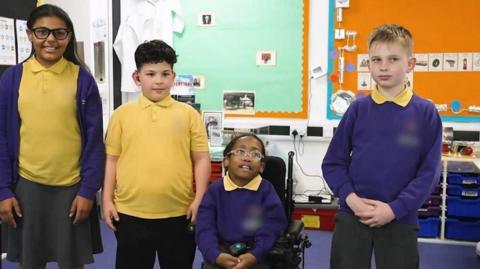 kids in classroom