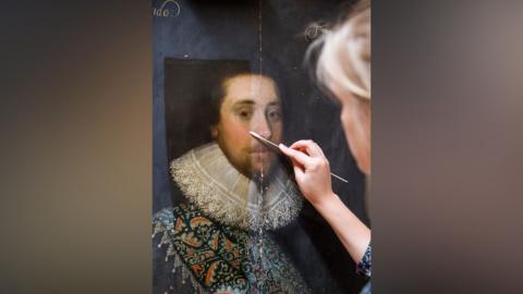 Painting of William Cavendish, 2nd Earl of Devonshire, Bess of Hardwick's grandson