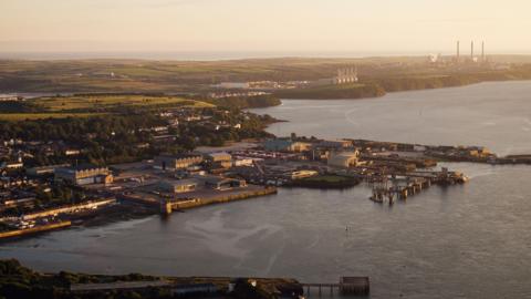 Pembroke Port: £60m dock revamp for role in marine energy growth - BBC News