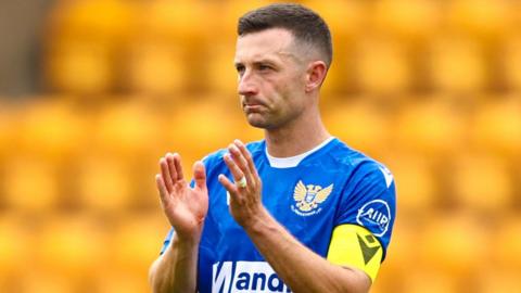 St Johnstone captain Jason Holt