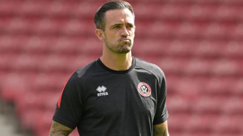 Danny Ings before a match with Sheffield United