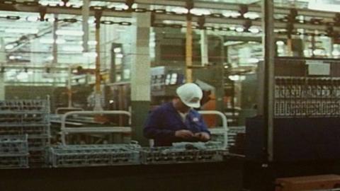 worker in Bridgend factory