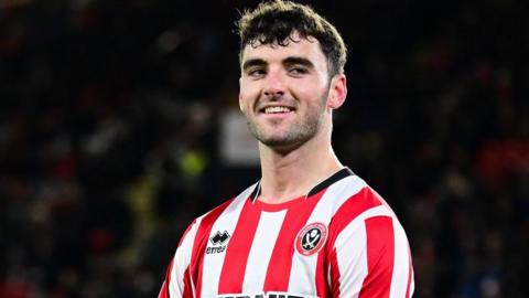Tom Cannon of Sheffield United