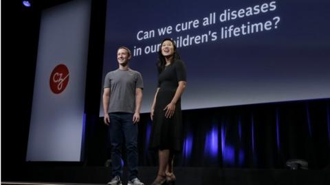 Mark Zuckerberg and Priscilla Chan