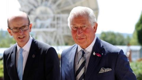 Prince Charles at GCHQ