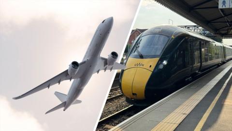 plane or train