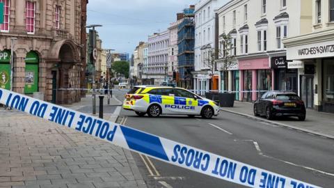 Parts of Brighton have been taped off due to a police incident