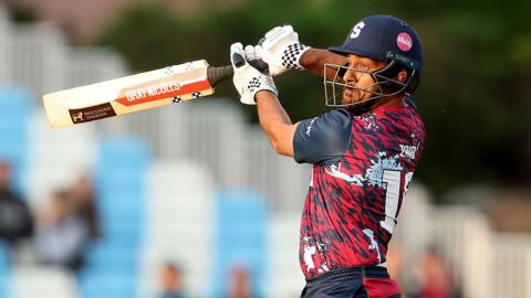 Saif Zaib of Northamptonshire Steelbacks