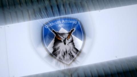 Oldham Athletic sign