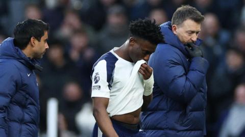 Tottenham forward Mohammed Kudus