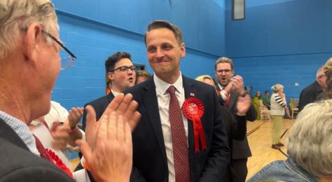 Mike Tapp wins for Labour in Dover
