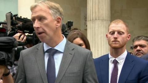 Paul Lunt (left) and Ben Stokes (right)